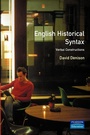 Cover: English Historical Syntax - Routledge
