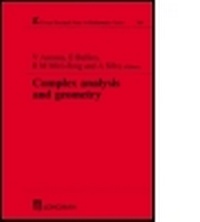 Abbildung von: Complex Analysis and Geometry - CRC Press