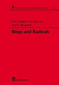 Abbildung von: Rings and Radicals - CRC Press