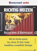 Cover: Richtig heizen - Verein f&uuml;r Konsumenteninformation VKI