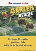 Cover: Gartenger&auml;te - Verein f&uuml;r Konsumenteninformation VKI