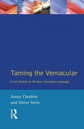 Cover: Taming the Vernacular - Routledge