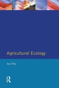 Cover: Agricultural Ecology - Routledge