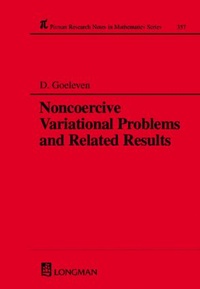 Abbildung von: Noncoercive Variational Problems and Related Results - CRC Press