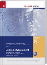Enlarge image Cover: Electronic Government - Trauner Verlag