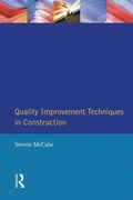 Cover: Quality Improvement Techniques in Construction - Longman