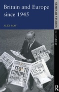 Cover: Britain and Europe since 1945 - Longman
