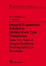 Cover: Integral Expansions Related to Mehler-Fock Type Transforms - CRC Press