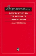 Cover: Introduction to the Theory of Distributions - CRC Press