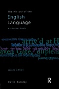 Cover: The History of the English Language - Routledge