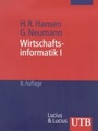 Cover: Wirtschaftsinformatik 1 - UTB
