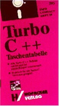Cover: Turbo C++ Taschentabelle - Hofacker, W