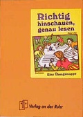 Cover: Richtig hinschauen, genau lesen - Verlag an der Ruhr