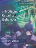 Cover: Introducing Organisational Behaviour - Financial Times Prentice Hall