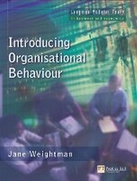 Enlarge image Cover: Introducing Organisational Behaviour - Financial Times Prentice Hall