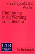 Cover: Einf&uuml;hrung in die Wertung von Literatur - UTB