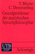 Cover: Grundprobleme der analytischen Sprachphilosophie - UTB