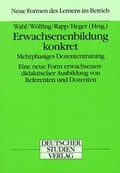Cover: Erwachsenenbildung konkret - Deutscher Studien Verlag