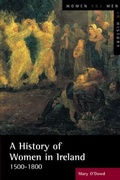 Cover: A History of Women in Ireland, 1500-1800 - Longman