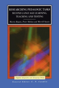 Enlarge image Cover: Researching Pedagogic Tasks - Routledge