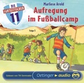 Cover: Die Fantastischen Elf 5. Aufregung im Fu&szlig;ballcamp - Oetinger Media