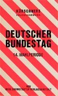 Cover: K&uuml;rschners Volkshandbuch Deutscher Bundestag - NDV