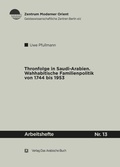 Cover: Thronfolge in Saudi-Arabien - Arabische Buch