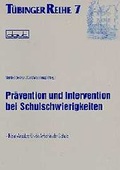 Cover: Pr&auml;vention und Intervention bei Schulschwierigkeiten - dgvt-Verlag