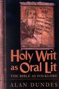 Cover: Holy Writ as Oral Lit - Rowman & Littlefield Publishers
