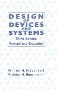 Enlarge image Cover: Design of Devices and Systems - CRC Press