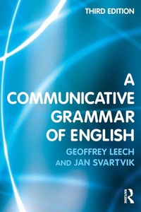 Enlarge image Cover: A Communicative Grammar of English - Longman
