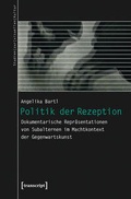 Cover: Politik der Rezeption - transcript