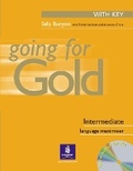 Cover: Going for Gold Intermediate Language Maximiser with Key for Pack - Longman