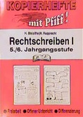 Cover: Kopiervorlagen Rechtschreiben 1 - pb-Verlag