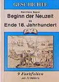 Cover: Beginn der Neuzeit bis Ende 18. Jahrhundert - pb-Verlag