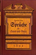 Cover: Spr&uuml;che f&uuml;r Haus und Ger&auml;t - Sch&auml;fer, Th