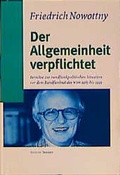 Cover: Der Allgemeinheit verpflichtet - Edition Temmen e.K.