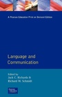 Cover: Language and Communication - Routledge
