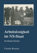 Cover: Arbeitslosigkeit im NS-Staat - Centaurus