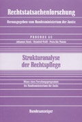 Cover: Strukturanalyse der Rechtspflege - Reguvis Fachmedien