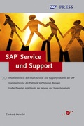 Cover: SAP Service und Support - SAP PRESS