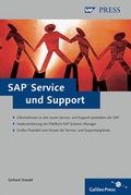 Cover: SAP Service und Support - SAP PRESS