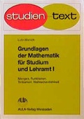 Cover: Grundlagen der Mathematik f&uuml;r Studium und Lehramt - AULA-Verlag