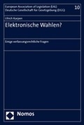 Cover: Elektronische Wahlen? - Nomos