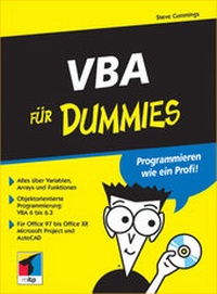 Enlarge image Cover: VBA für Dummies - mitp/bhv