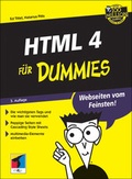 Cover: HTML 4 f&uuml;r Dummies - mitp/bhv