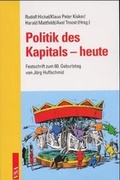 Cover: Politik des Kapitals - heute - VSA