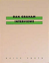 Enlarge image Cover: Dan Graham - Cantz'sche