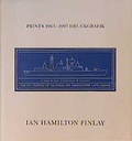 Cover: Ian Hamilton Finlay - Cantz'sche