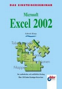 Enlarge image Cover: Microsoft Excel 2002 - mitp/bhv